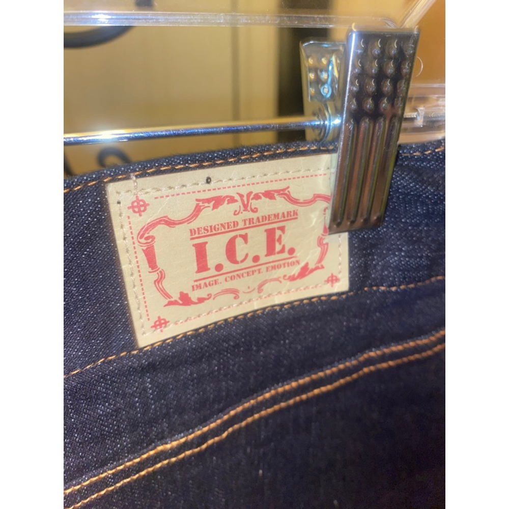 Women's vintage Y2K I.C.E. Dark Blue Mini Skirt - Picture 5 of 9